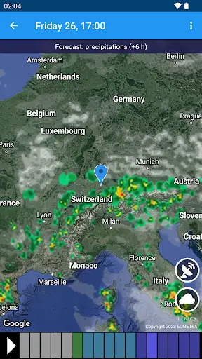 Weather Switzerland XL PRO screenshot 5
