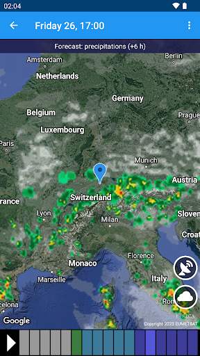 Weather Switzerland XL PRO screenshot 5