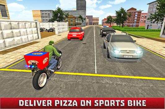 Moto Pizza Delivery Boy 3D screenshot 5