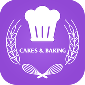 Cakes &amp; baking recipes icon