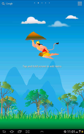 Hanuman Live Wallpaper screenshot 1