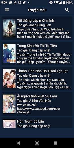 Truyện tranh Offline screenshot 1