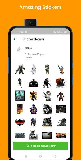Call of Duty Stickers for WhatsApp - WA Sticker screenshot 3