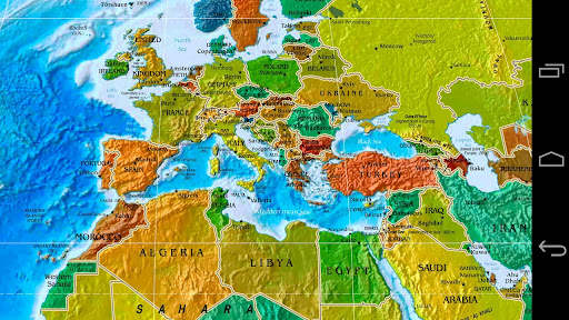 World Map screenshot 2