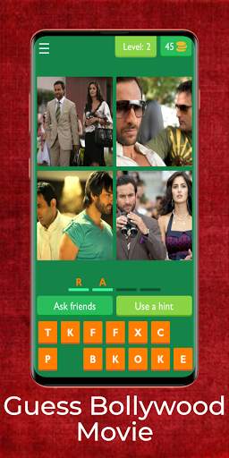 Movie Quiz🎬Guess Bollywood movie🍿Film Quiz Game screenshot 2