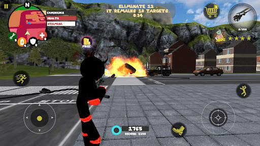 Stickman Rope Hero screenshot 8