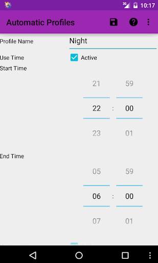 Automatic Profiles screenshot 2