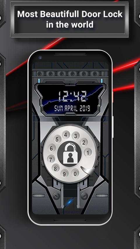 Rotary Door Screen Lock- (Keypad Screen Lock) screenshot 1