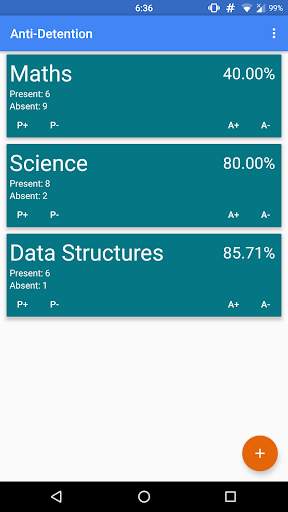Anti Detention Attendance App screenshot 1