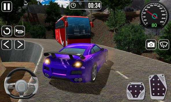 Real Bus Driving Racing Simulator - Uphill Climb screenshot 1