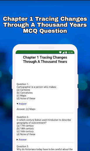 7th Class SST Solution English screenshot 8
