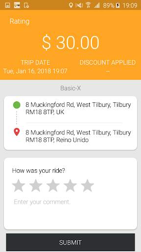 Zip Taxi App screenshot 6