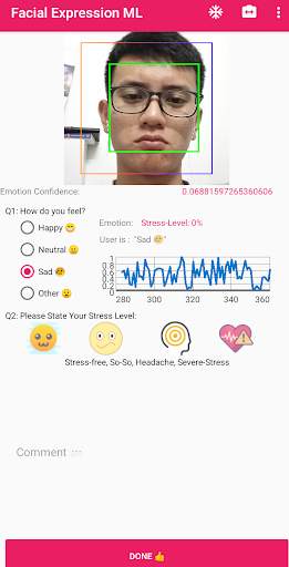 Facial Expression ML-Kit screenshot 3