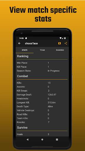 Chicken Tracker: Stats for PUBG screenshot 7