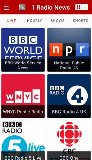 1 Radio News - Hourly & Live screenshot 2