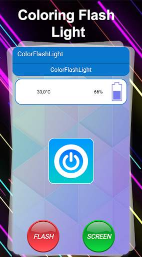 Color Flashlight : Torch LED Flash Alert screenshot 2