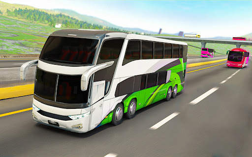 Bus Driving Sim- 3D Bus Games screenshot 5