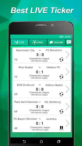 Odds Live screenshot 1