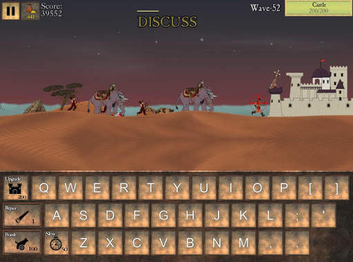 Type Defense - Typing and Writing Game screenshot 7