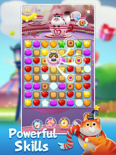 Candy Cat - Pet match 3 games screenshot 10