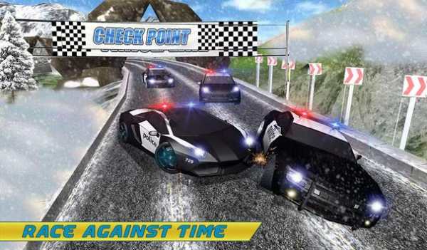 Police Car Off-Road Racing Sim screenshot 10