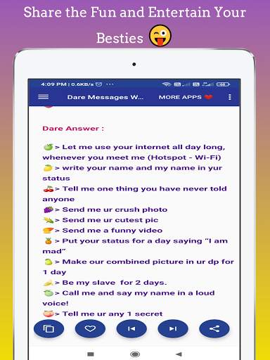 Dare Games With Answers (2021) For WhatsApp & Fb screenshot 15