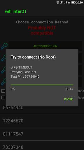 WIBR plus - wifi wpa wps connect screenshot 5
