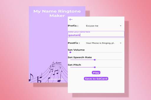 My Name Ringtone Maker screenshot 1