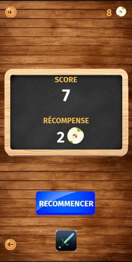 knife and apple game screenshot 3