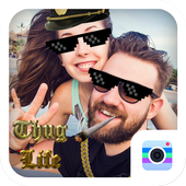 Thug Life Camera أيقونة