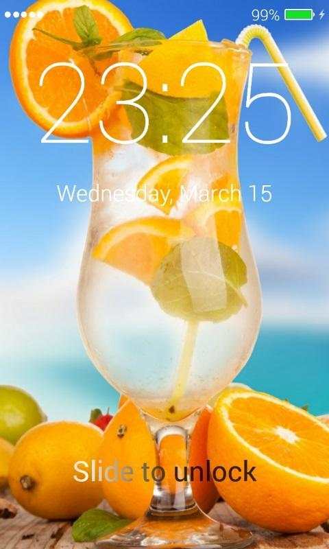 Summer Lock Screen 1 تصوير الشاشة