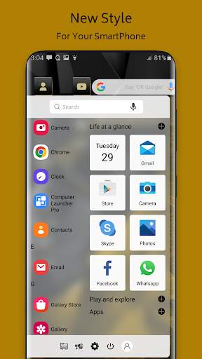 Black Gold Theme for Launcher screenshot 3