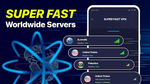 VPN Super Proxy Unlimited VPN screenshot 1