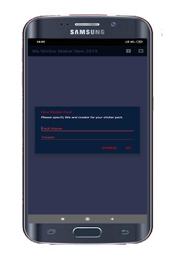 Wa Stiker Maker New 2019 screenshot 1