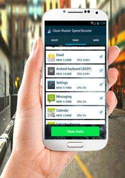 Clean Master Speed Booster screenshot 3