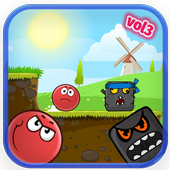 Red Jump 4: Bounce Ball Adventure icon