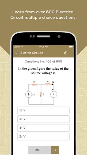 Electrical4U: Learn Electrical Engineering (MCQs) 3 تصوير الشاشة