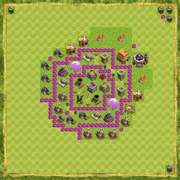 Best Base TH 6 COC screenshot 3