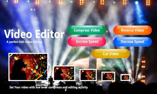 Video Editor : lyrical video e screenshot 1