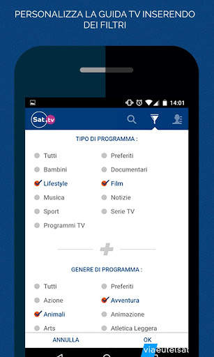 Guida TV gratuita su HOTBIRD screenshot 4