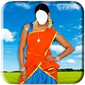 Women Half Saree Photo Suit 1.01