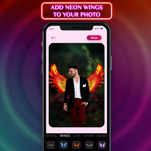 Neon Photo Editor screenshot 4