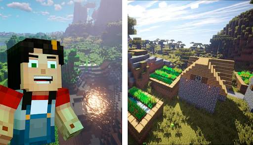Realistic Shader mod for Minecraft PE screenshot 1