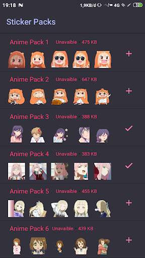 Anime Sticker  For Whatsapps 4 تصوير الشاشة