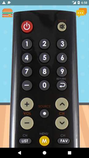 Remote Control For Coby TV скриншот 1