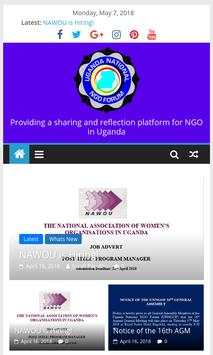 NGO FORUM UGANDA screenshot 2