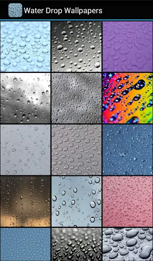 Water Drop Wallpapers screenshot 2