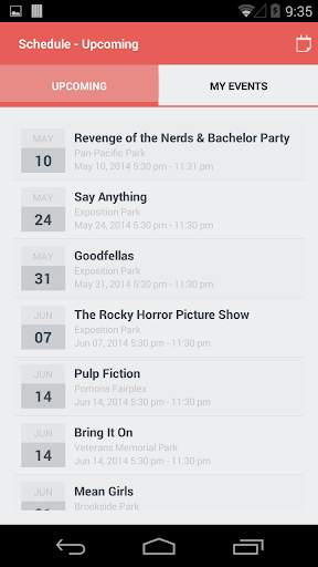 Street Food Cinema App screenshot 2