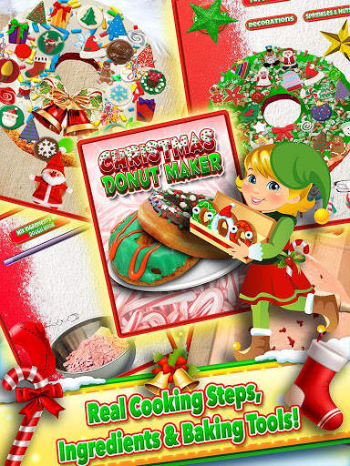 Christmas Dessert Bake Shop - Make Donuts & Cake screenshot 5