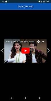 Voice Over Man Funny Interview screenshot 2